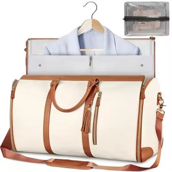 Folding Suit Storage Bag Women High Capacity Luggage Handbag